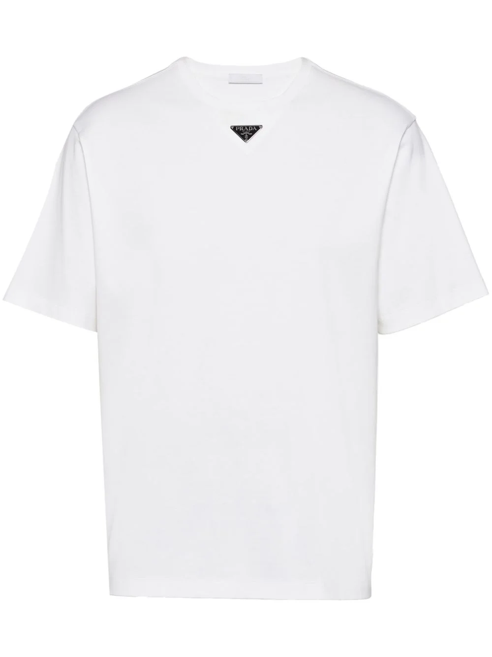 Prada Men Logo Cotton T-Shirt - 1