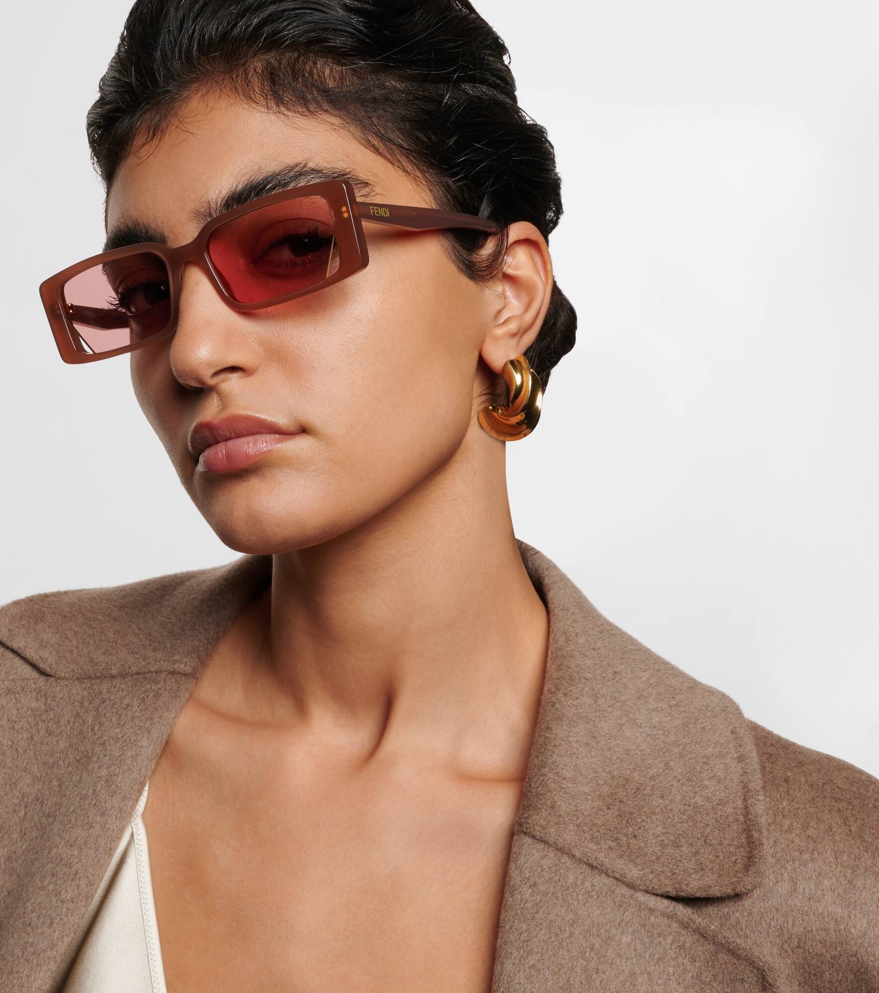Fendi Way rectangular sunglasses - 6