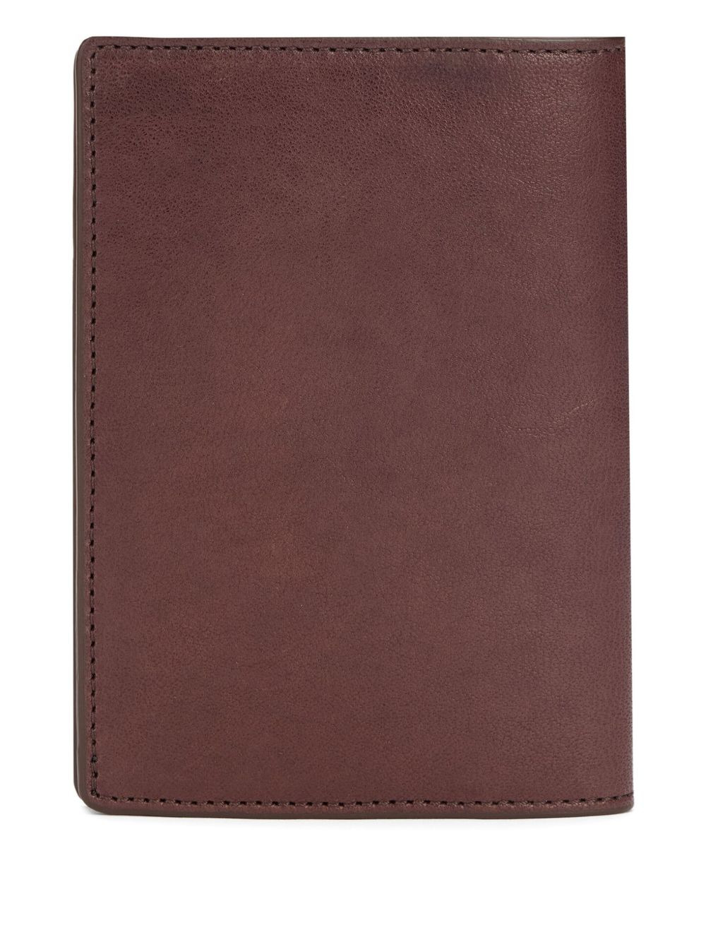 monogram leather wallet - 2