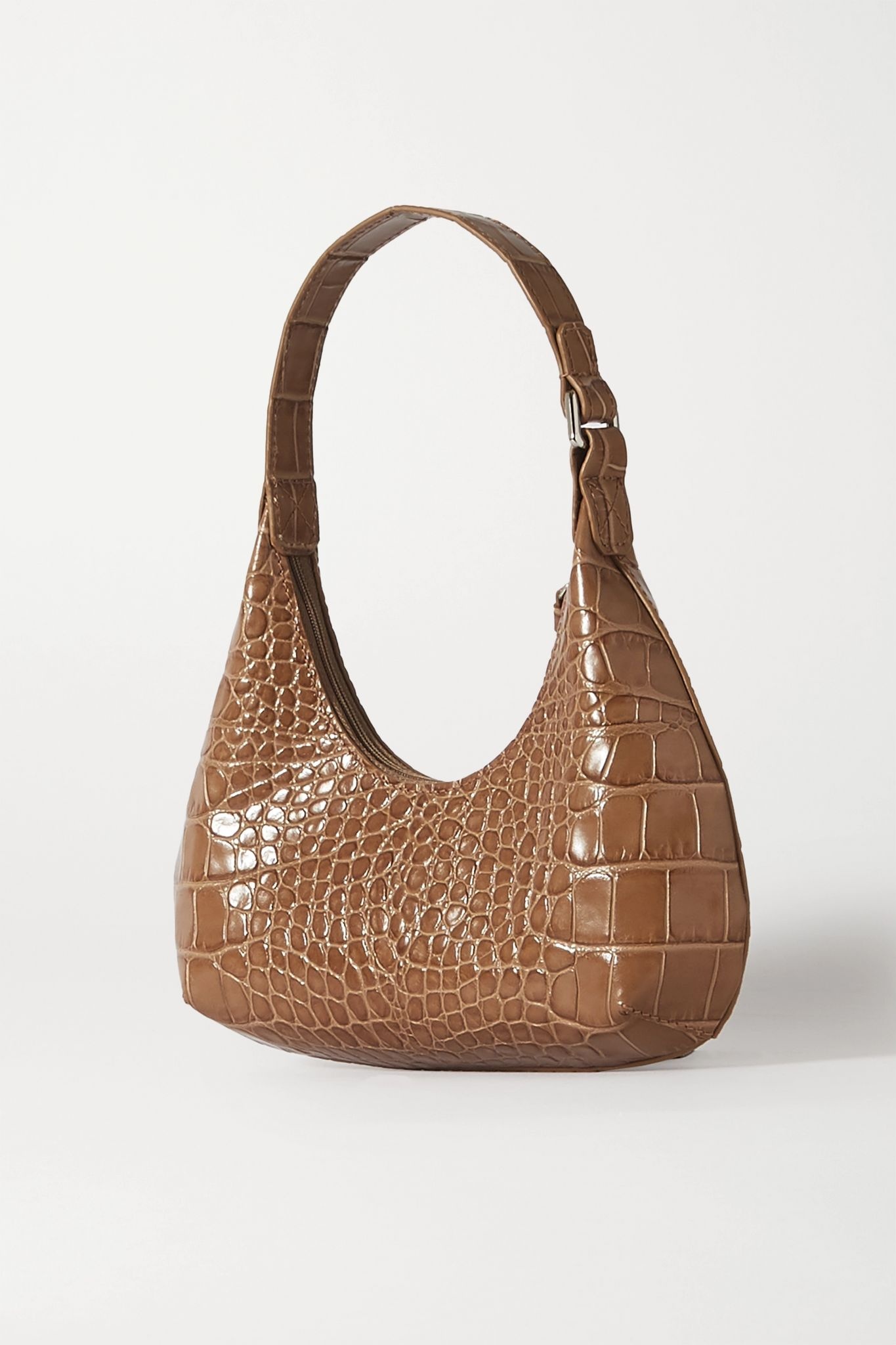 Amber Baby croc-effect leather tote - 3