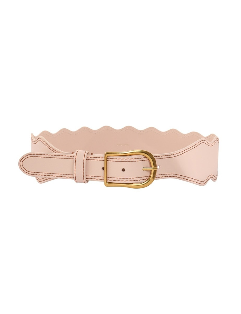 WAVE LEATHER WAIST BELT 1
