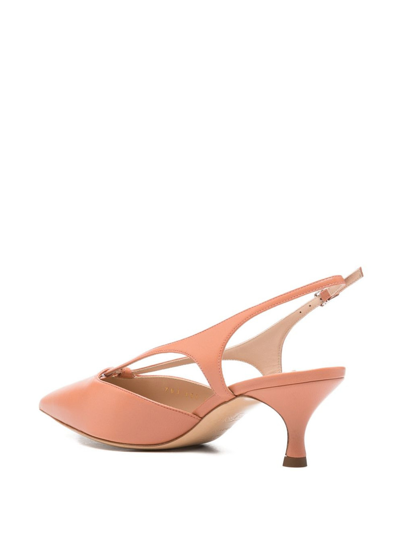 Minorca cut-out slingback pumps 3