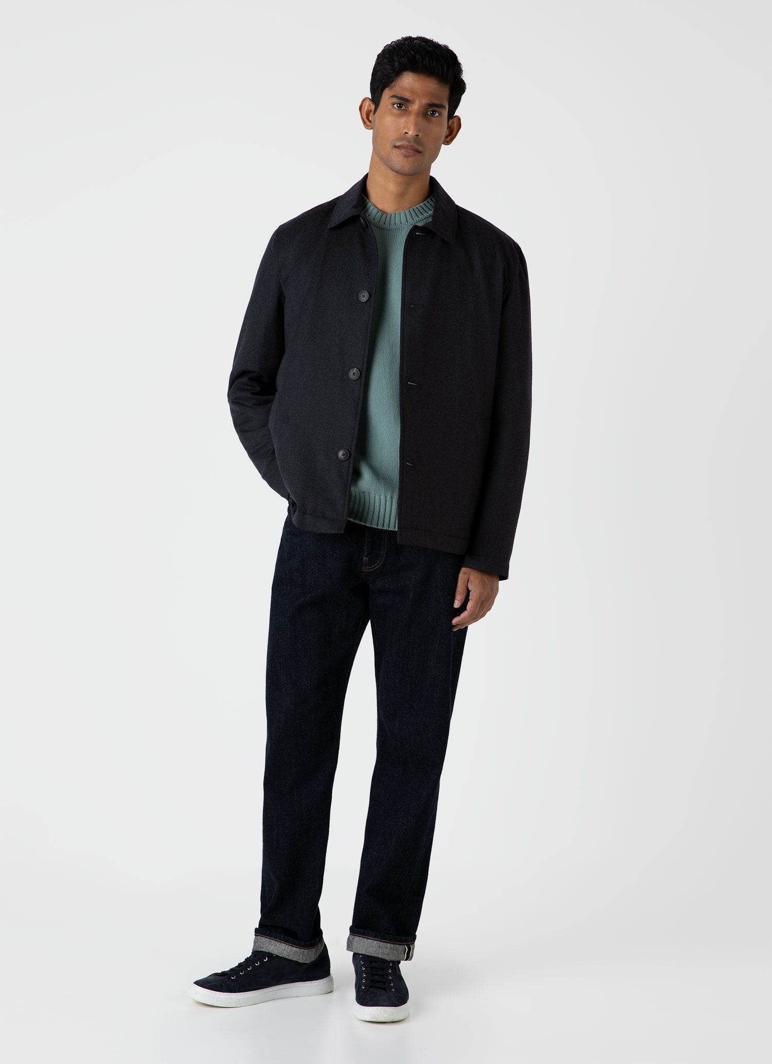 Cotton Crew Neck Jumper - 3