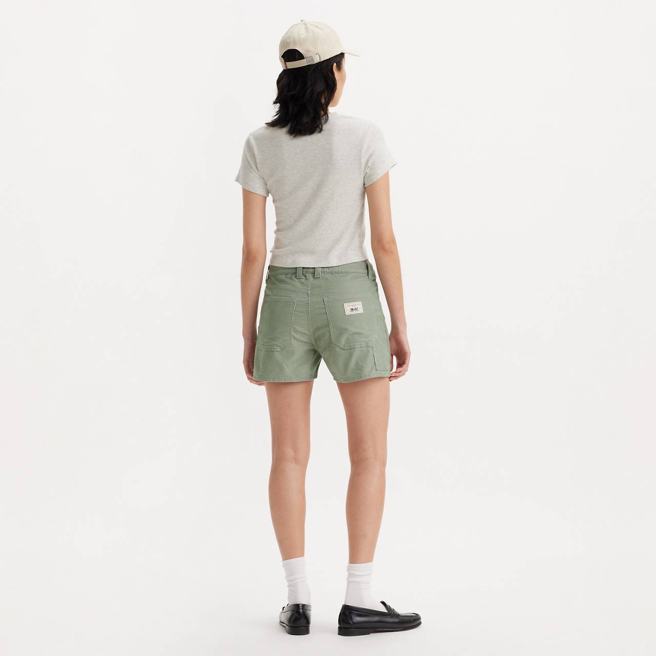 CARPENTER LIGHTWEIGHT CORDUROY WOMEN'S SHORTS - 5