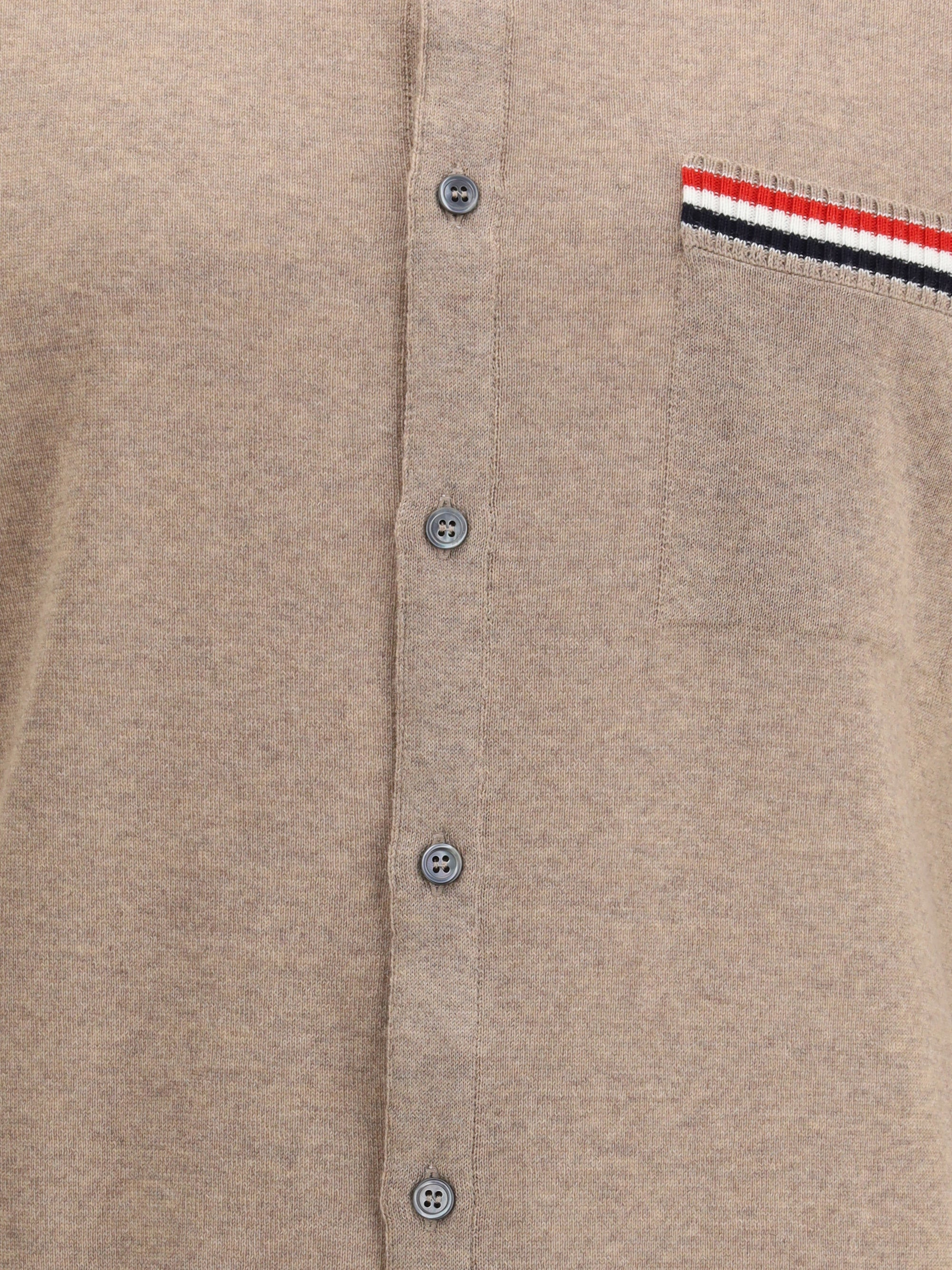 Thom Browne Men Virgin Wool Cardigan - 3