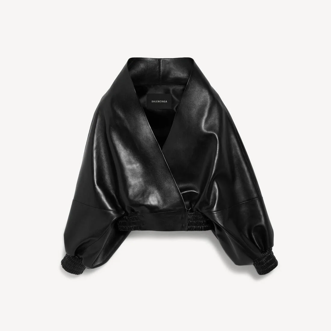 Women's Wrap Jacket in Black - 1