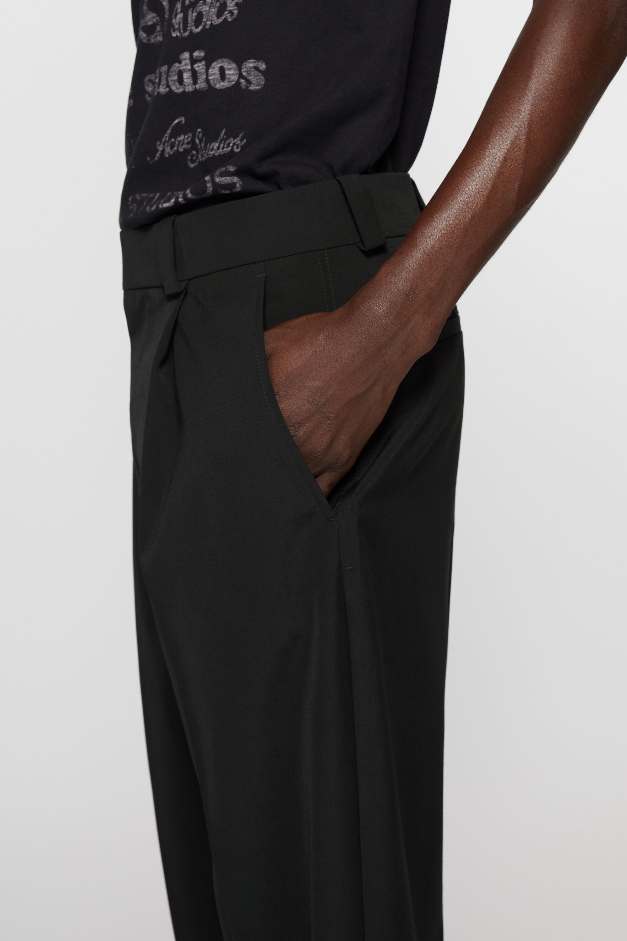 Tailored trousers - Black - 5