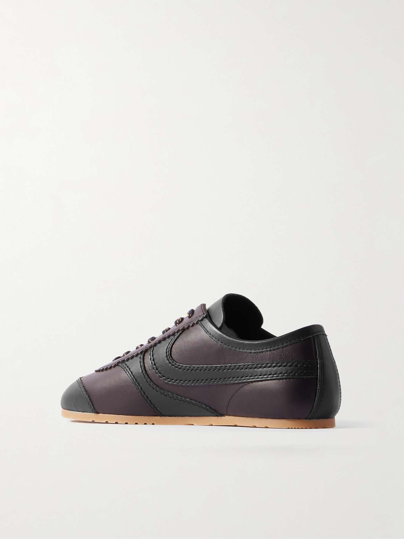 Leather sneakers - 3
