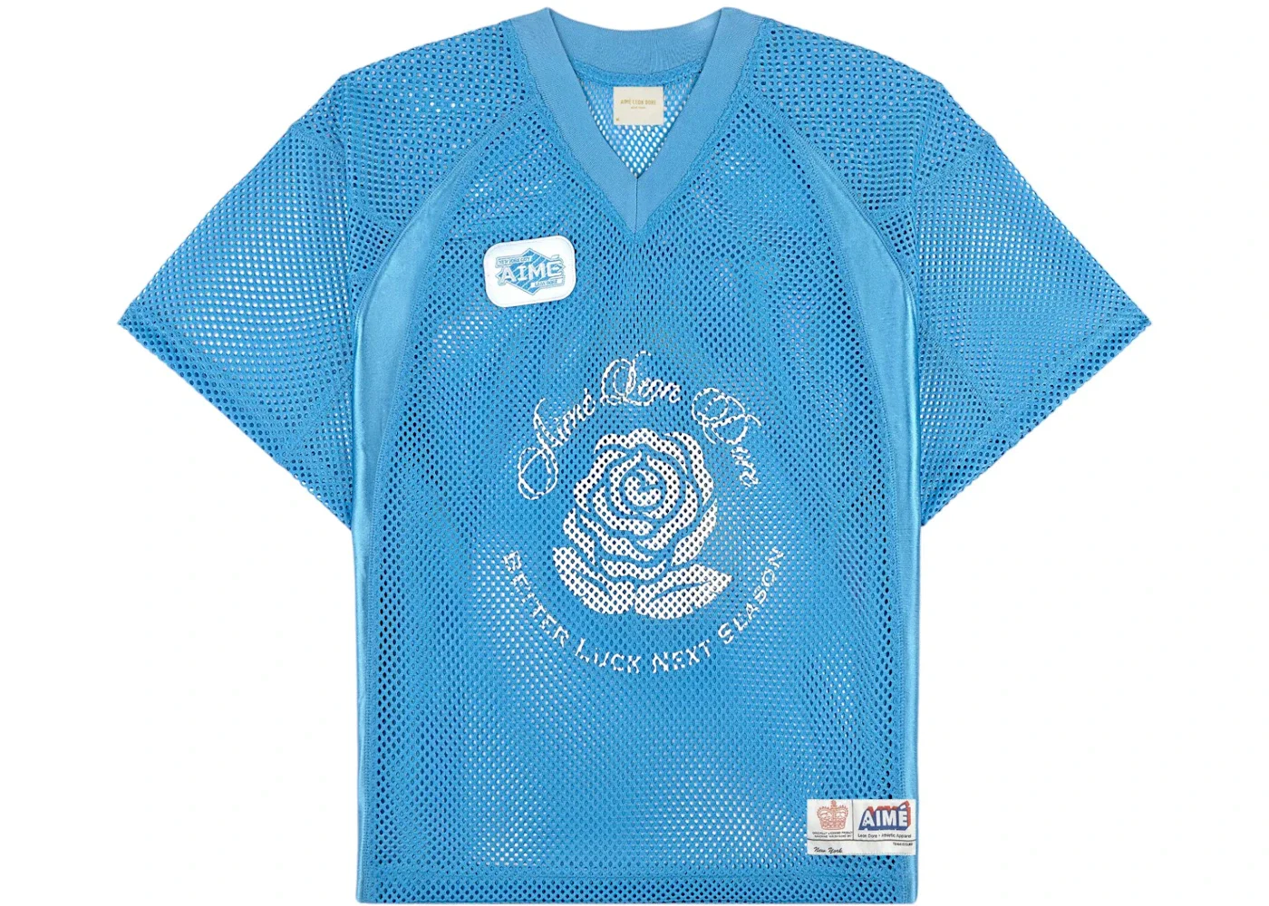 Aime Leon Dore Stadium Cropped Practice Jersey Blue - 1