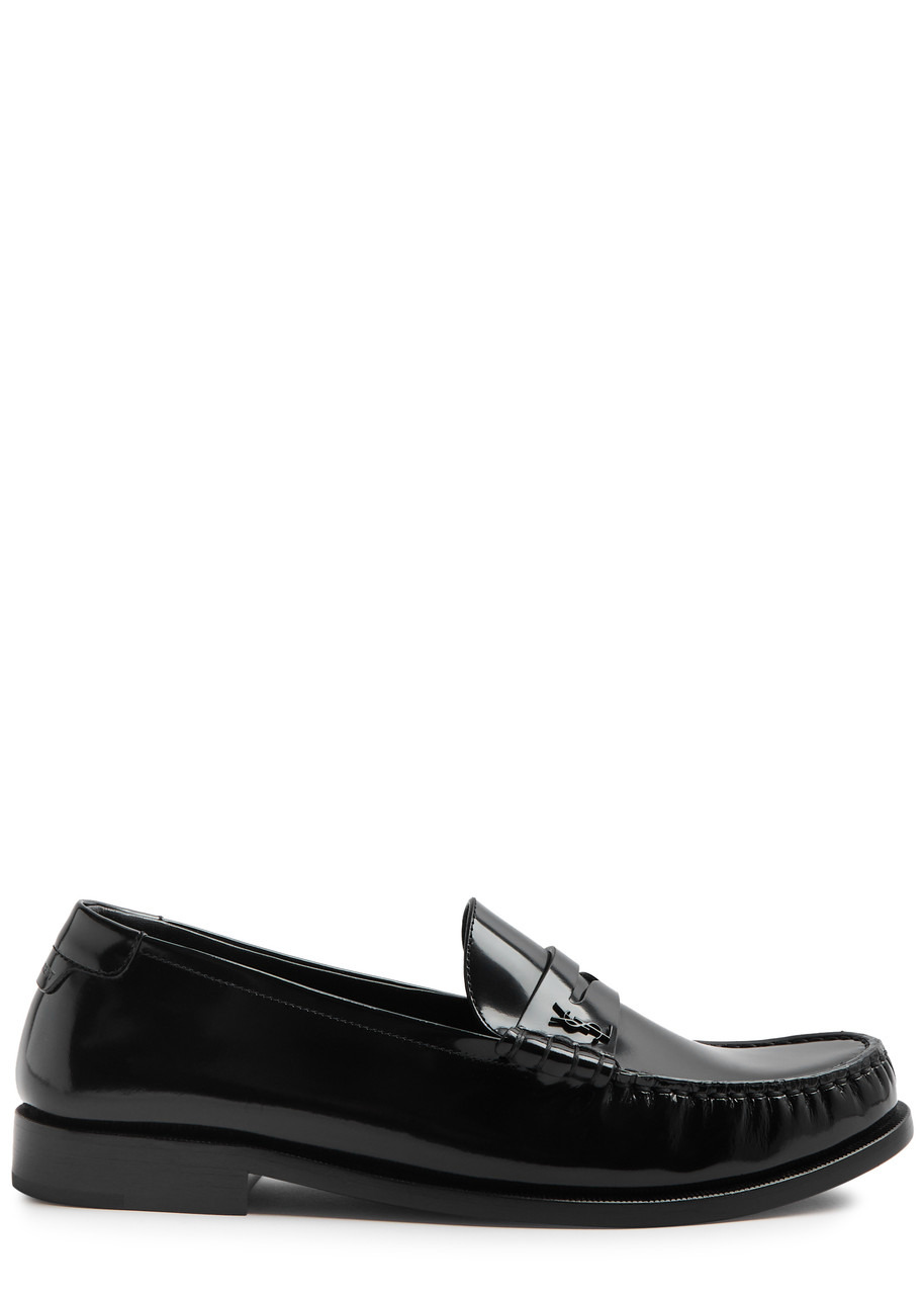 Saint Laurent Le Loafer 15 Gloss-leather Loafers - 1