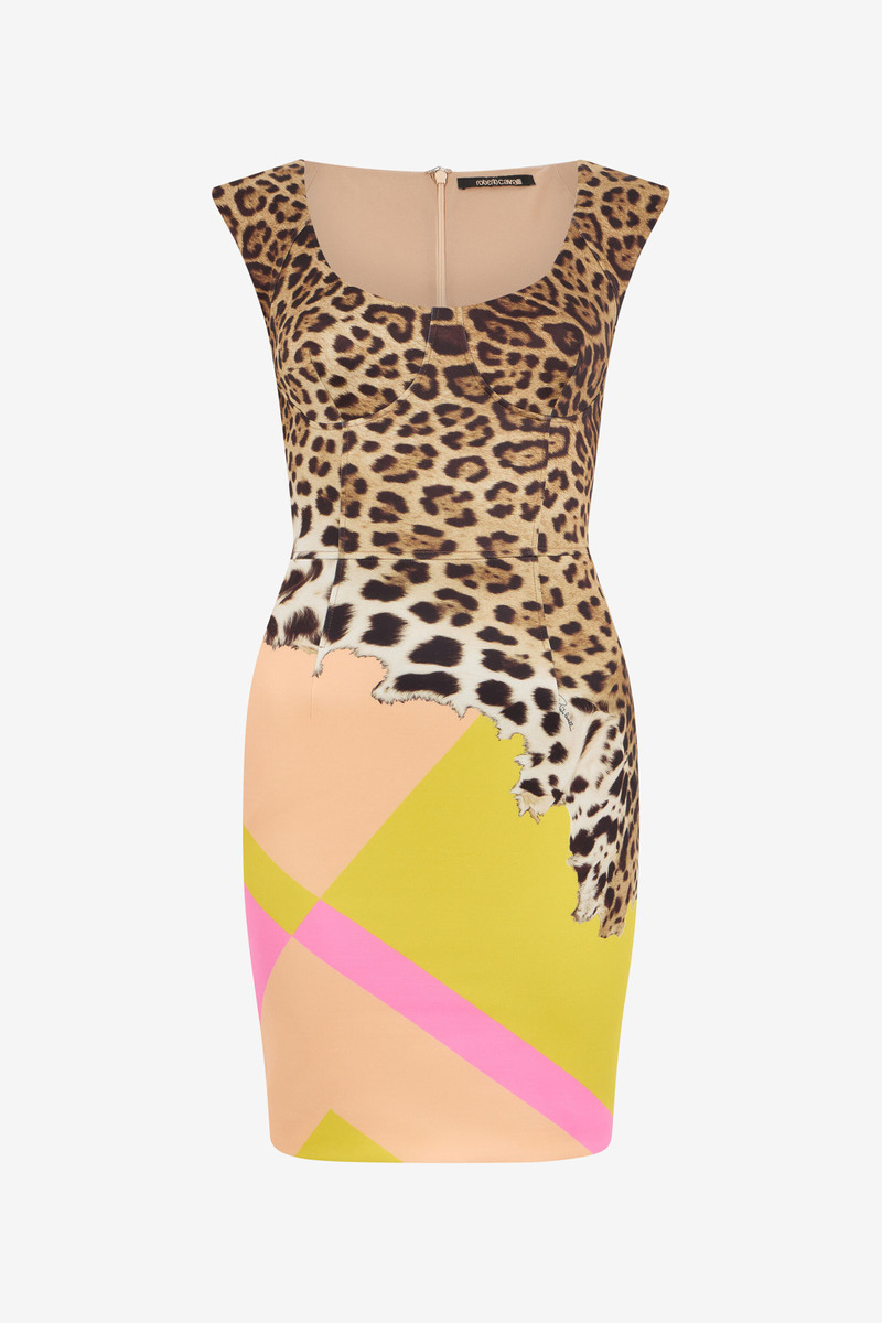Pop Horse Print Mini Dress 1