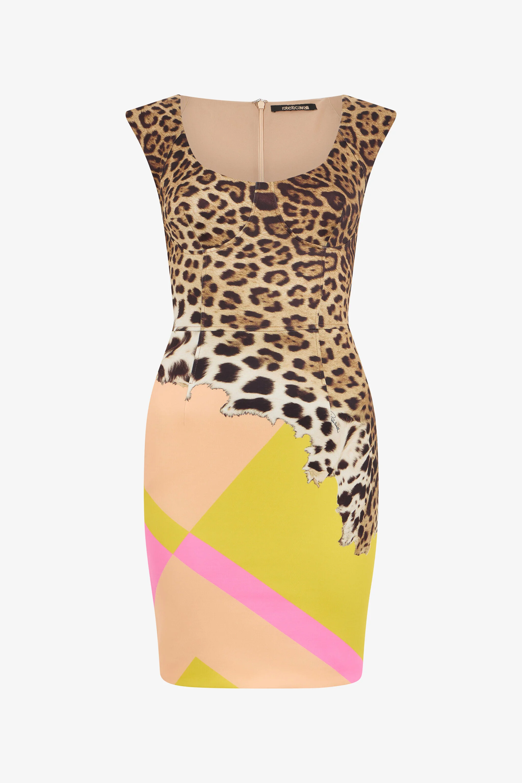 Pop Horse Print Mini Dress - 1