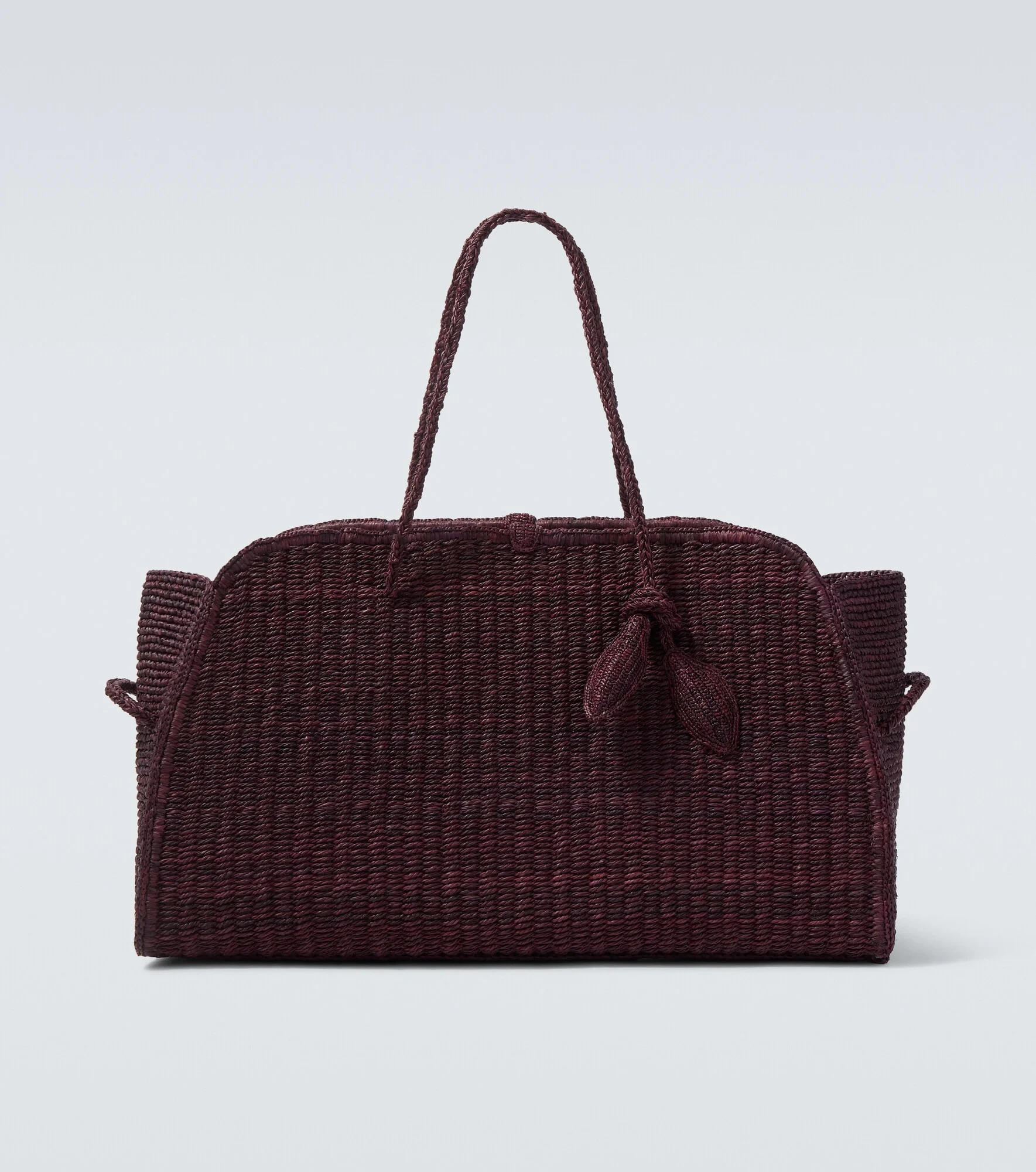 Turismo Large raffia shopper - 1