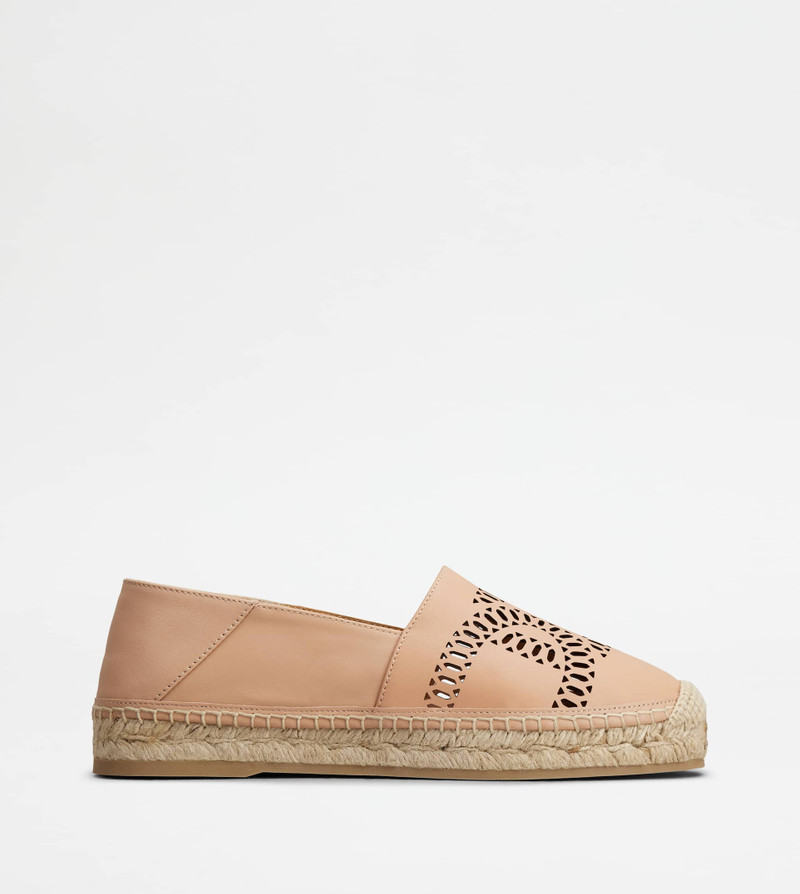KATE SLIP-ONS IN LEATHER - PINK 1
