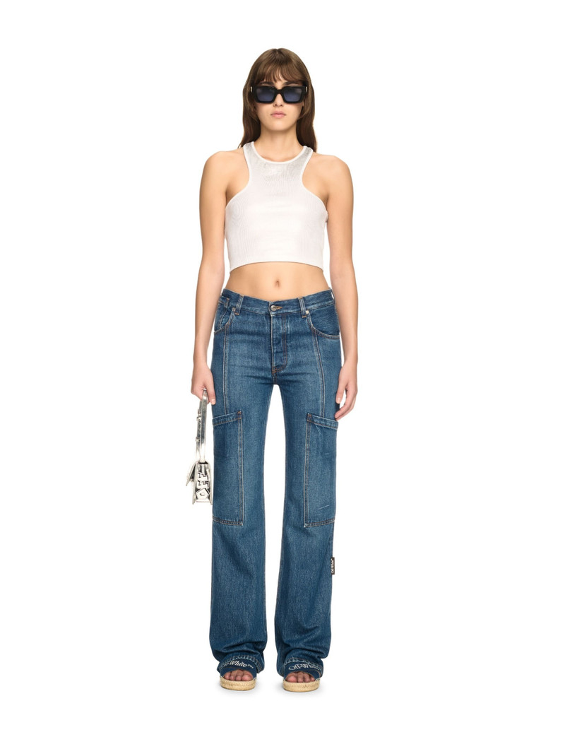 Off-White Denim Cargo Pants outlook