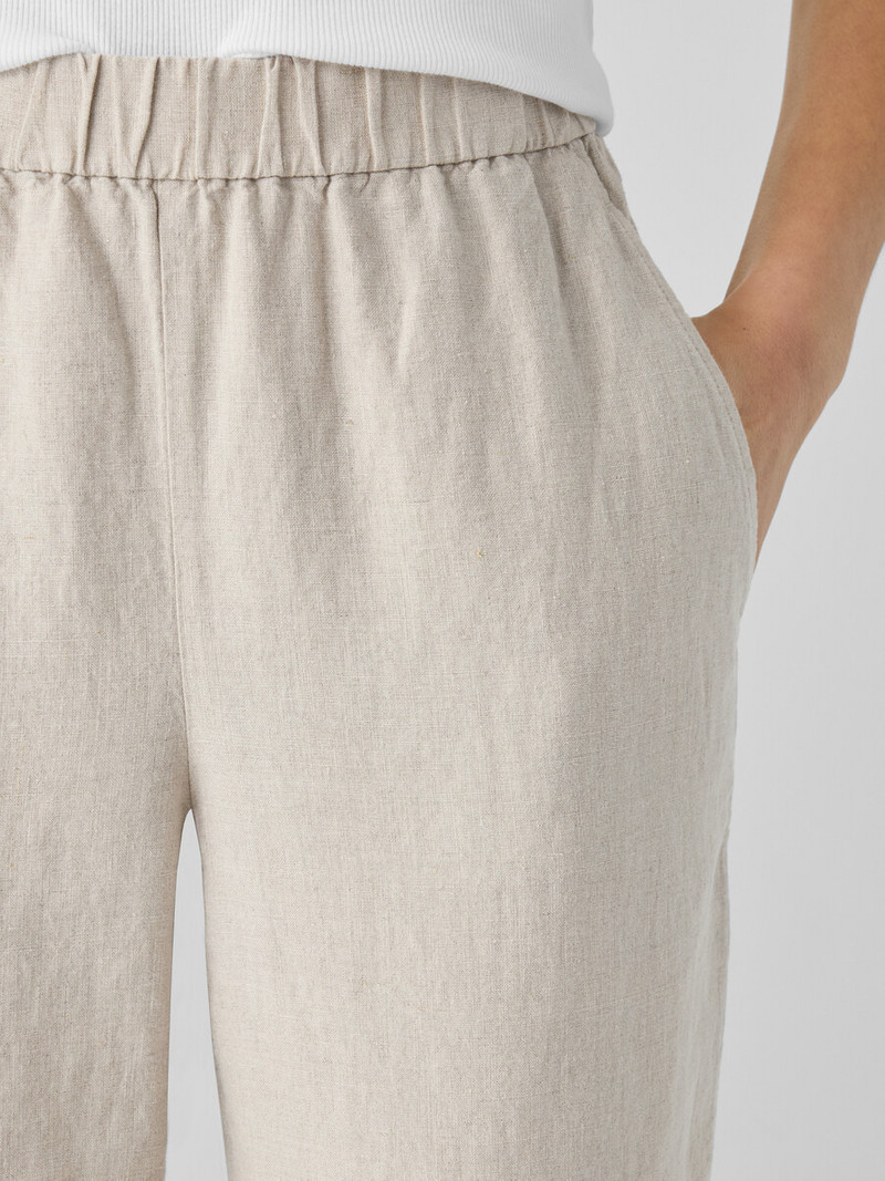 Organic Linen Tapered Pant 5