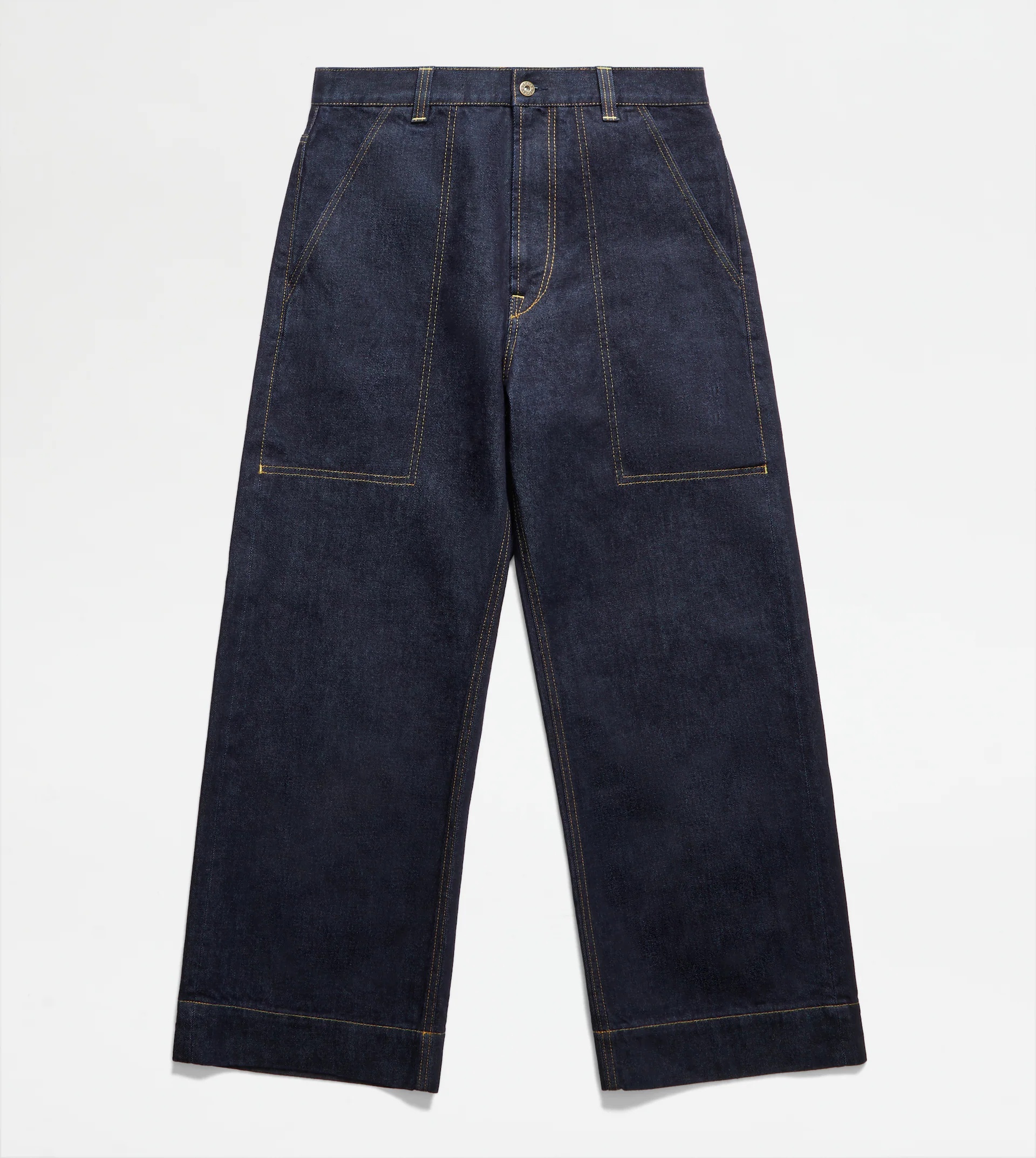 DENIM TROUSERS - BLUE - 1