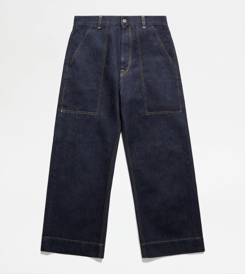 DENIM TROUSERS - BLUE 1