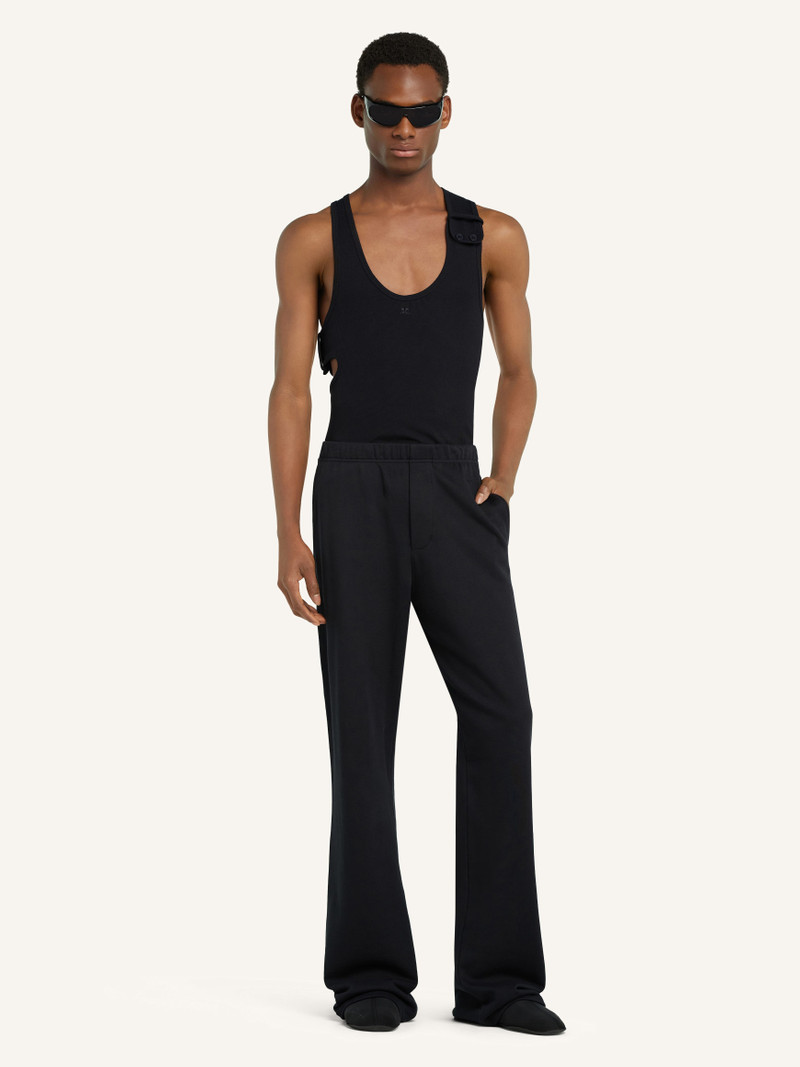 courrèges EMBROIDERED FLEECE PANTS outlook