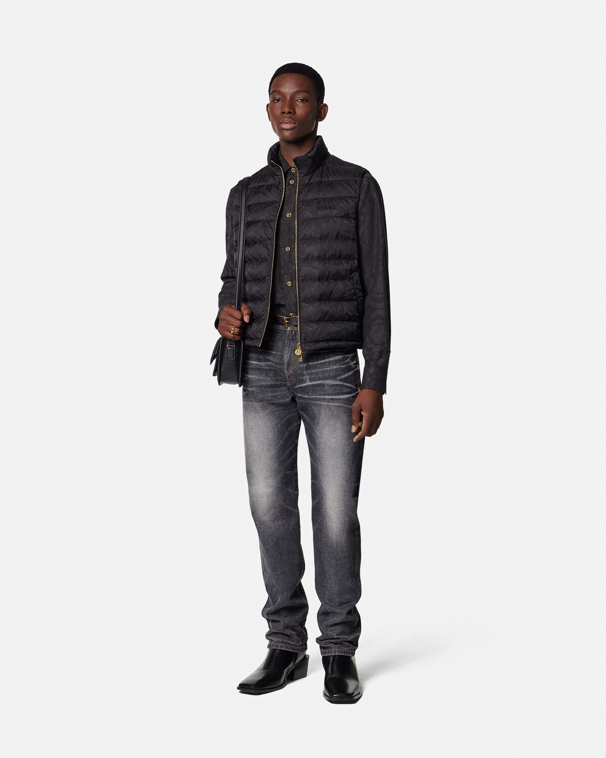 Barocco Jacquard Chambray Shirt - 2