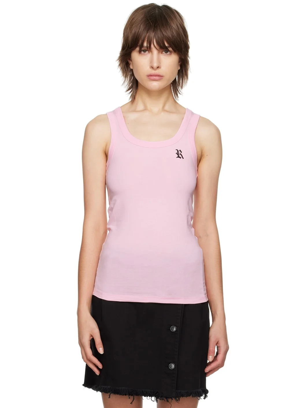Pink Patch Tank Top - 1