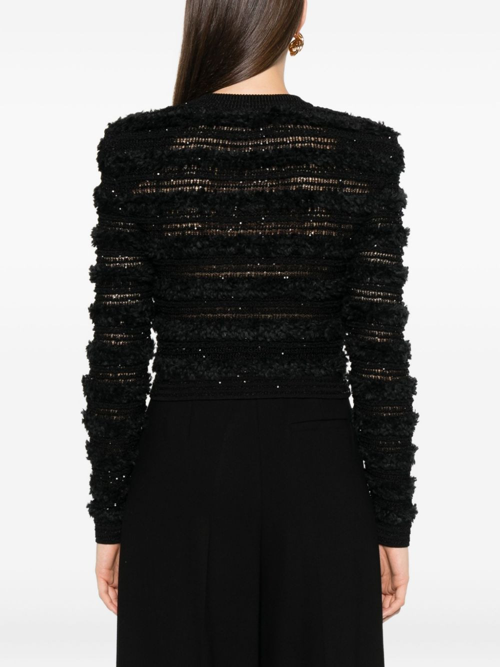 Balmain Women Tweed Cardigan - 4