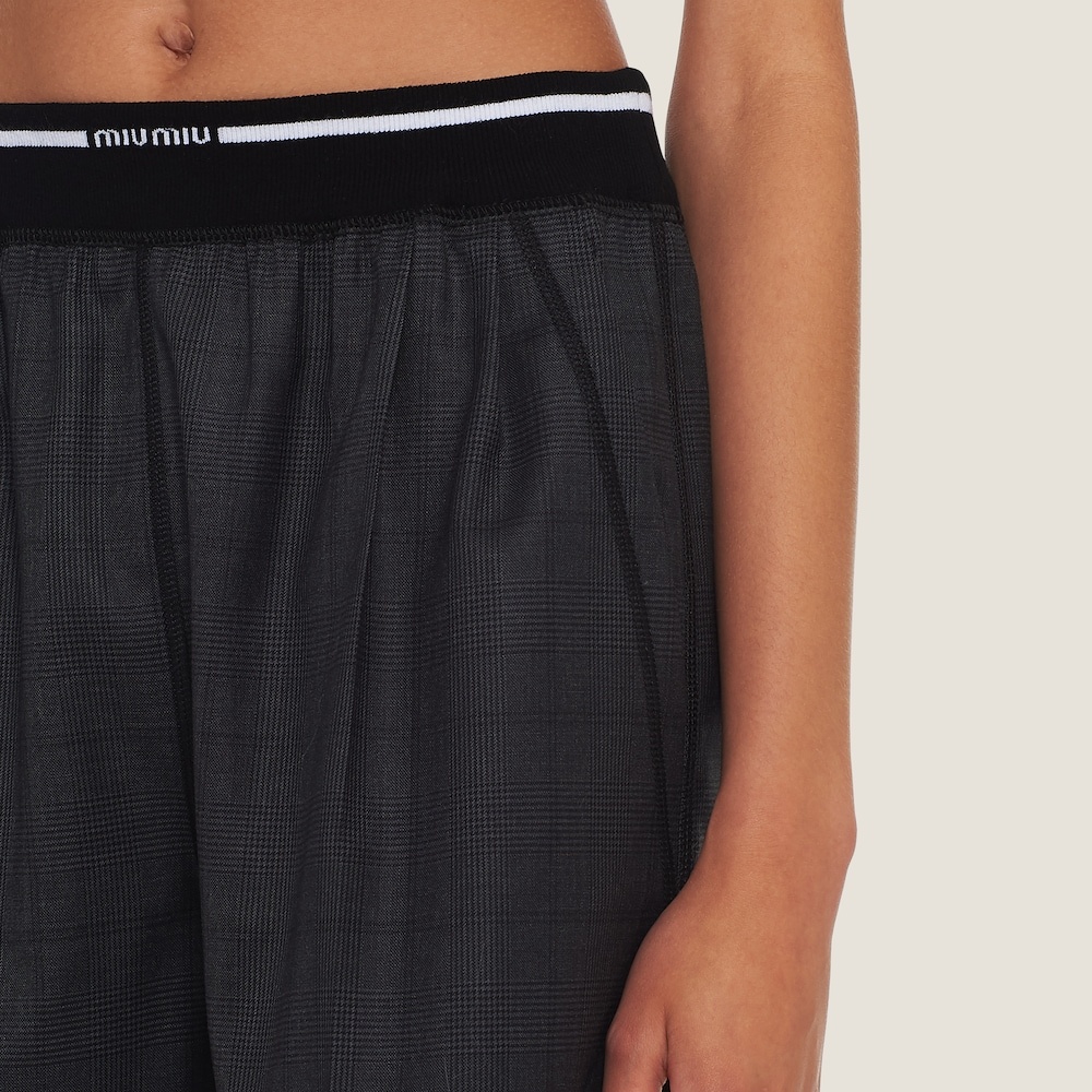 Glen Plaid Bermuda shorts - 4