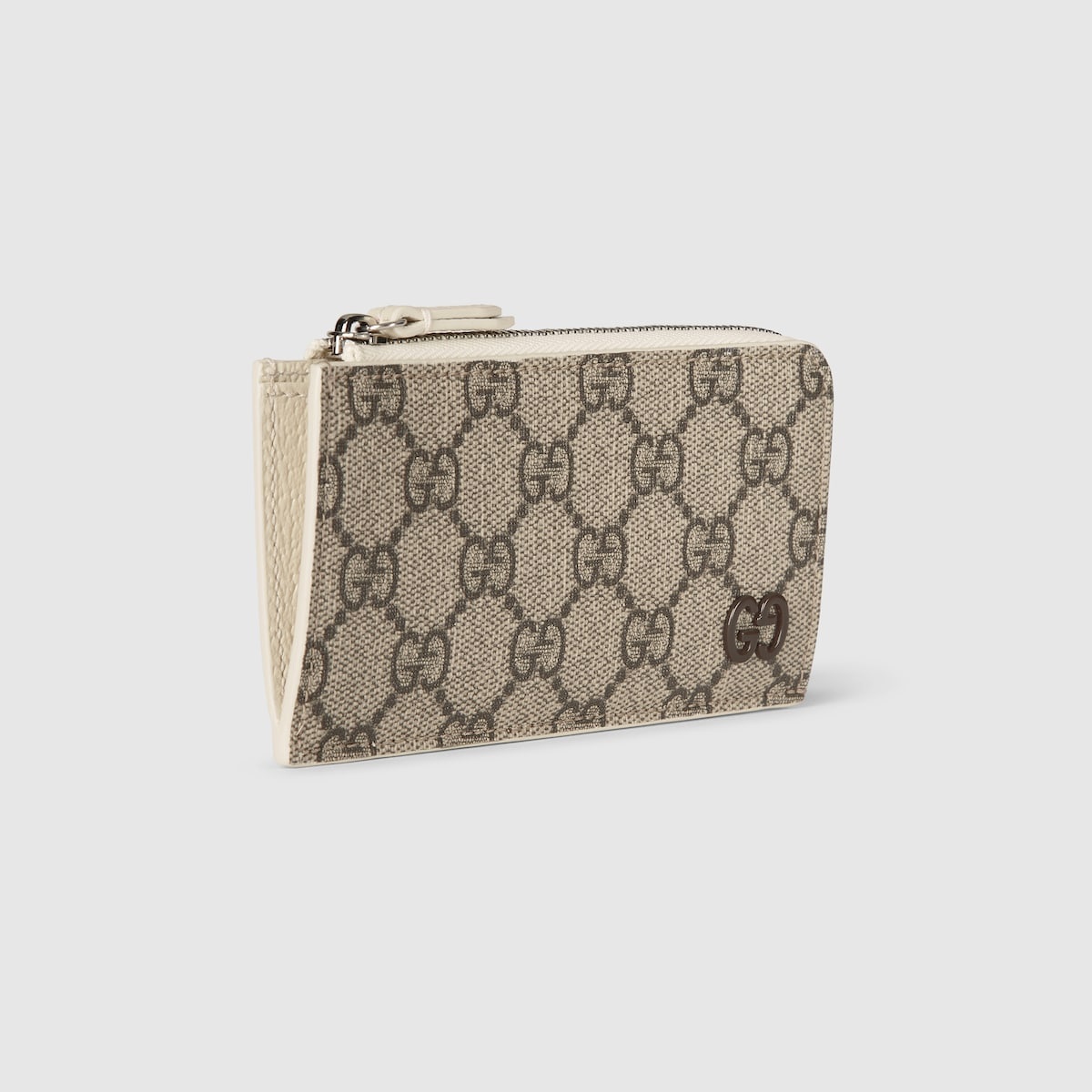 GG zip card case with GG detail - 3