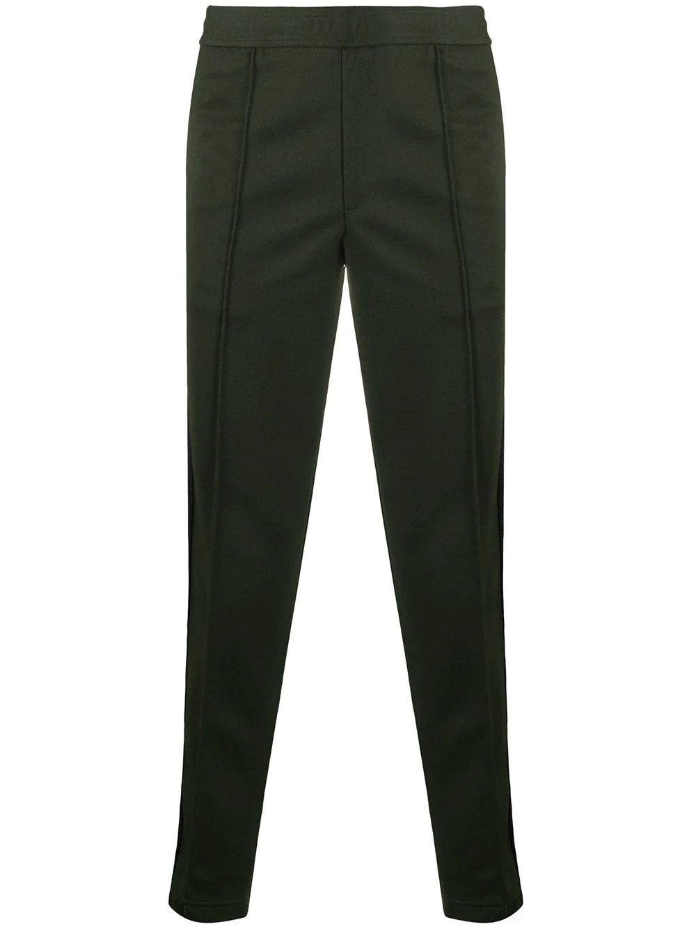 side panelled tapered trousers - 1