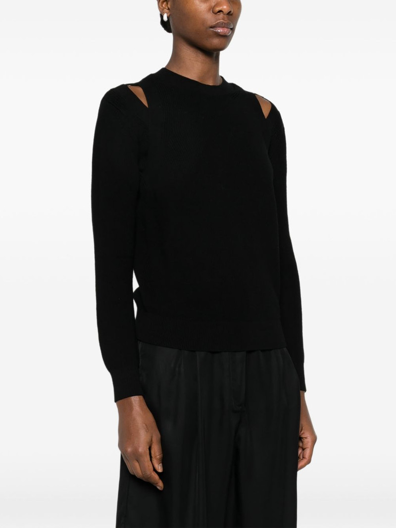 cut-out long-sleeve sweater 3