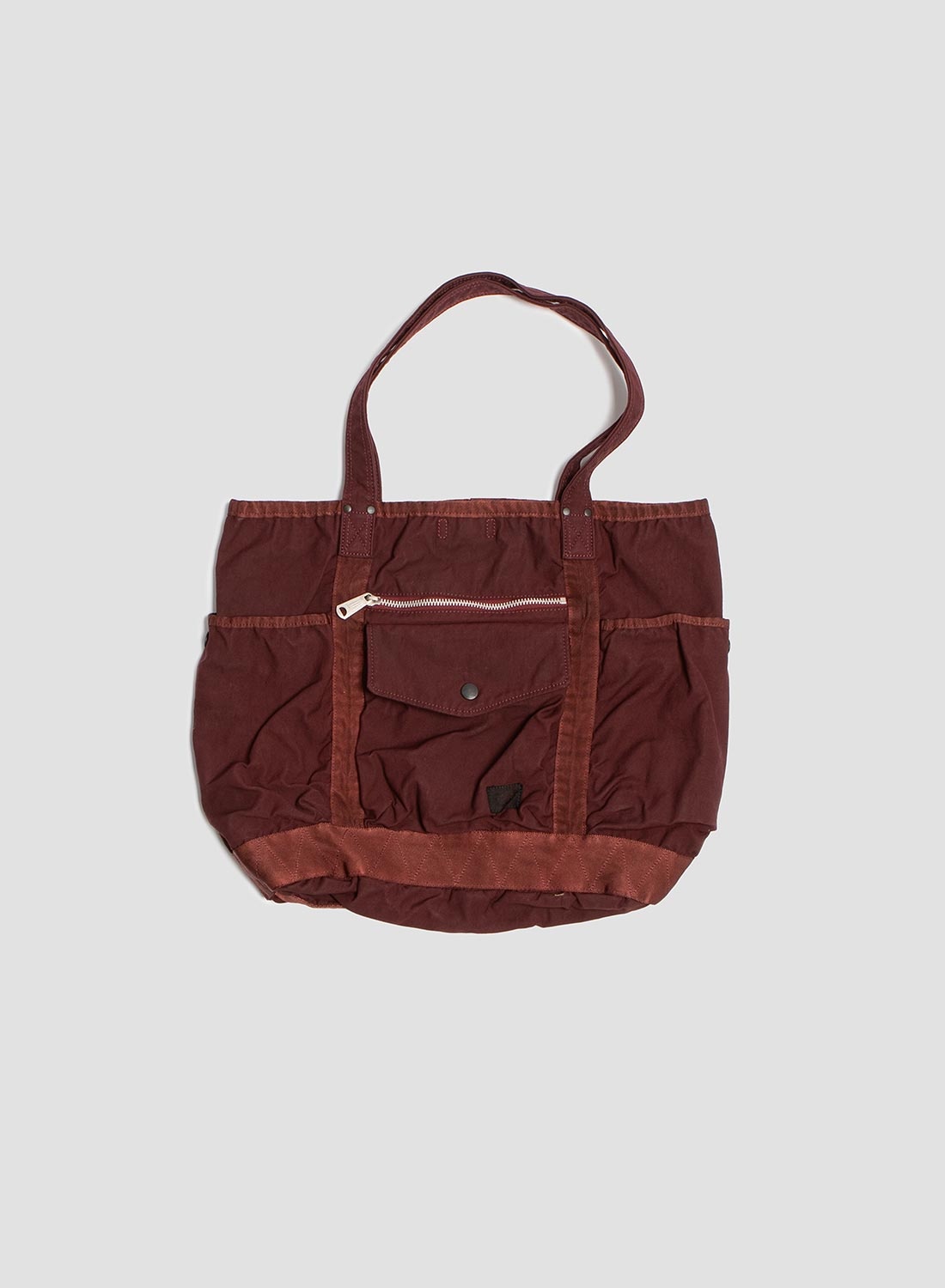 Porter-Yoshida & Co Crag Tote Bag in Burgundy - 2