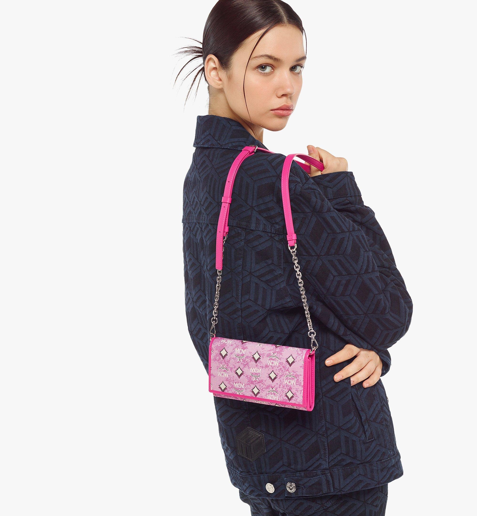 Aren Crossbody Wallet in Vintage Monogram Jacquard - 5