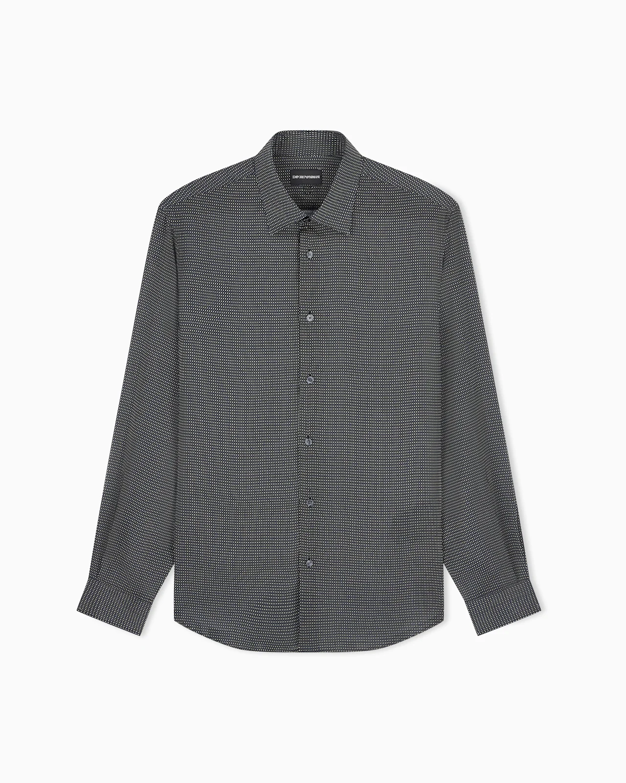 SHIRT WITH REGULAR FIT IN TENCEL LYOCELL - 1