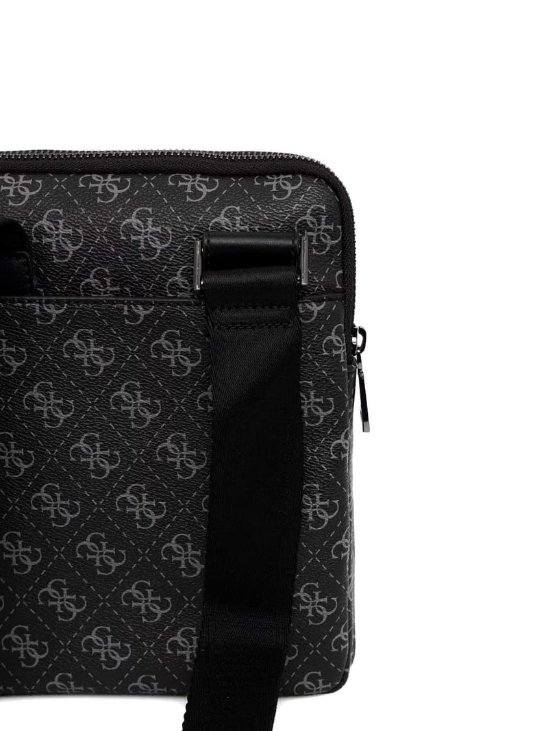 mini Milano monogram-print logo-plaque messenger bag 3