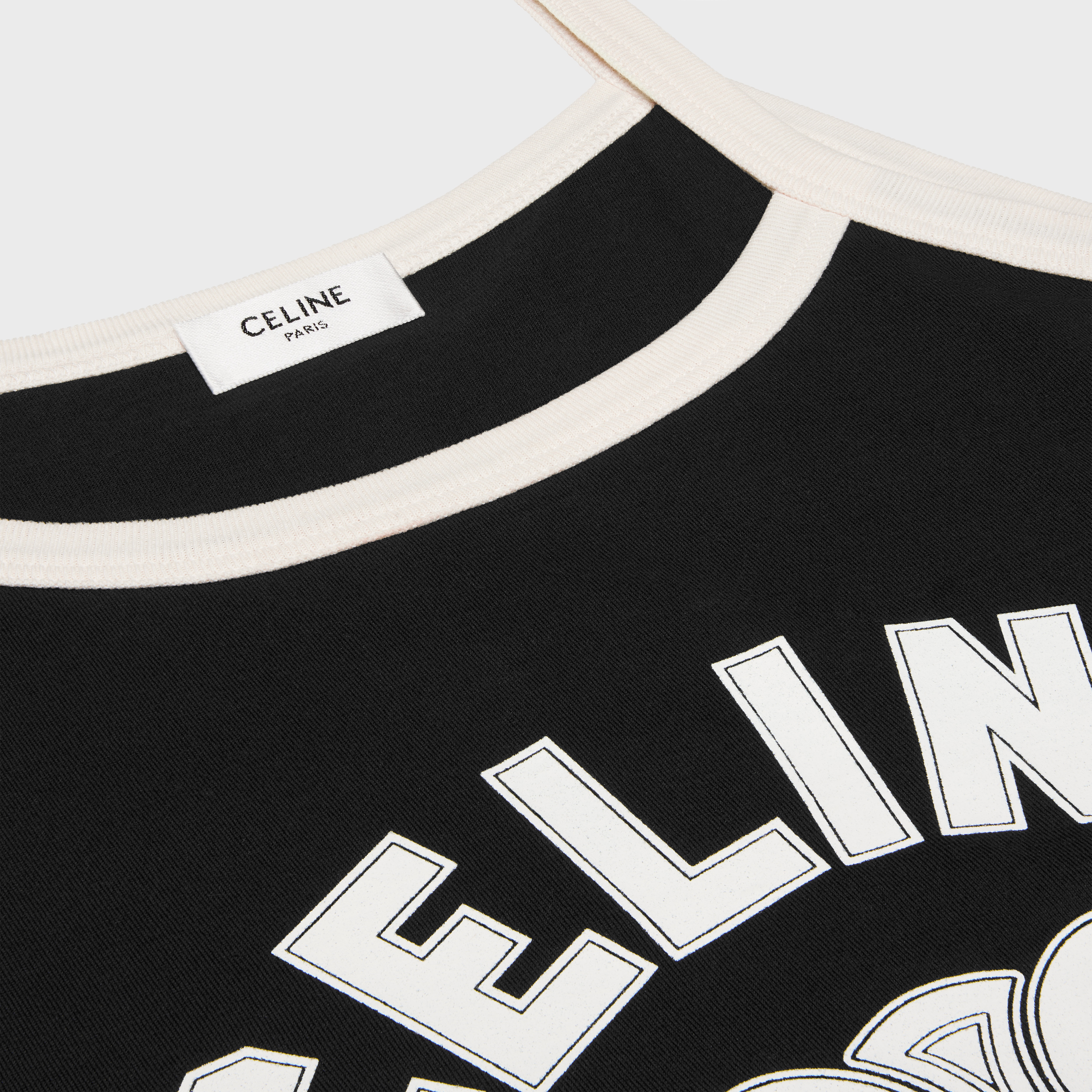 celine paris tank top in cotton jersey - 3