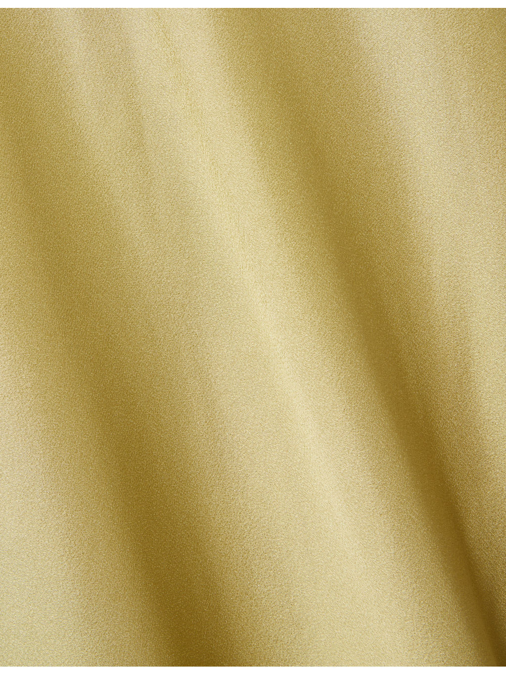 Gathered V-Neck Satin Maxi Dress - 6
