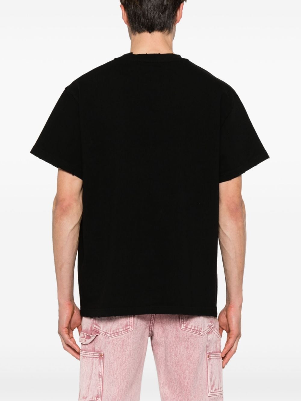 illustration-print cotton T-shirt - 4
