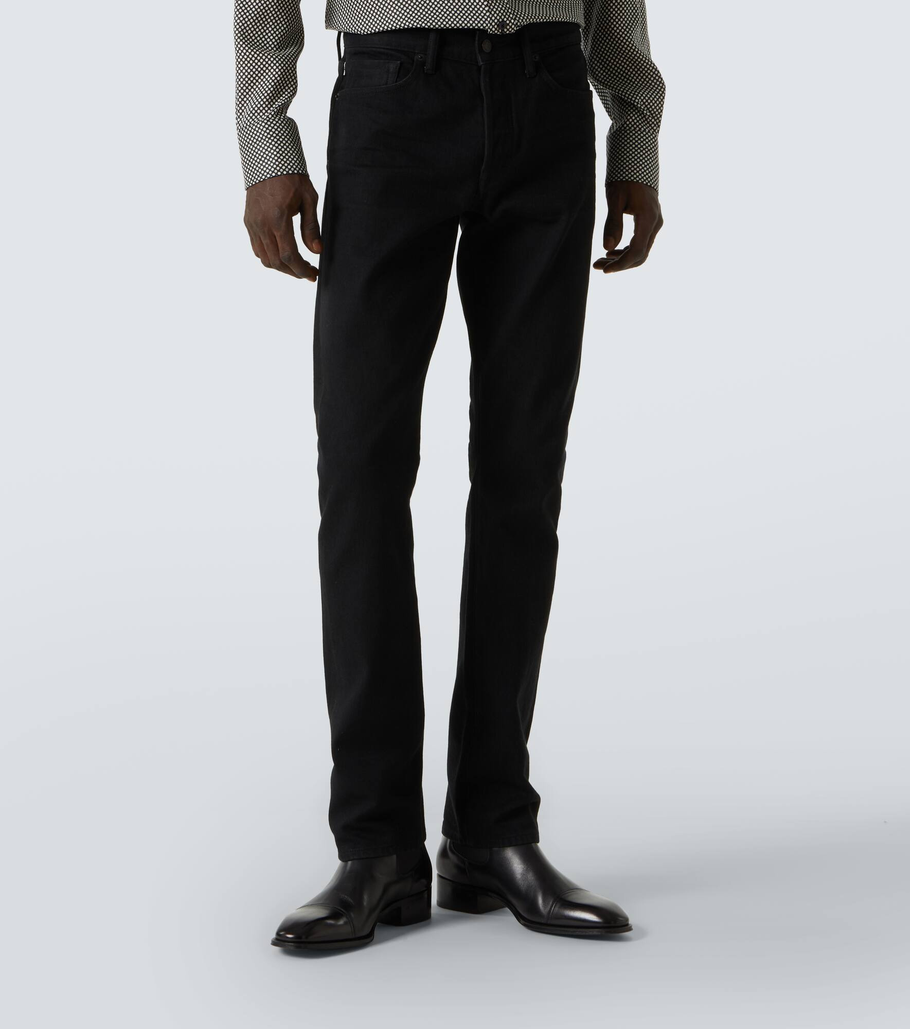 Mid-rise slim jeans - 3