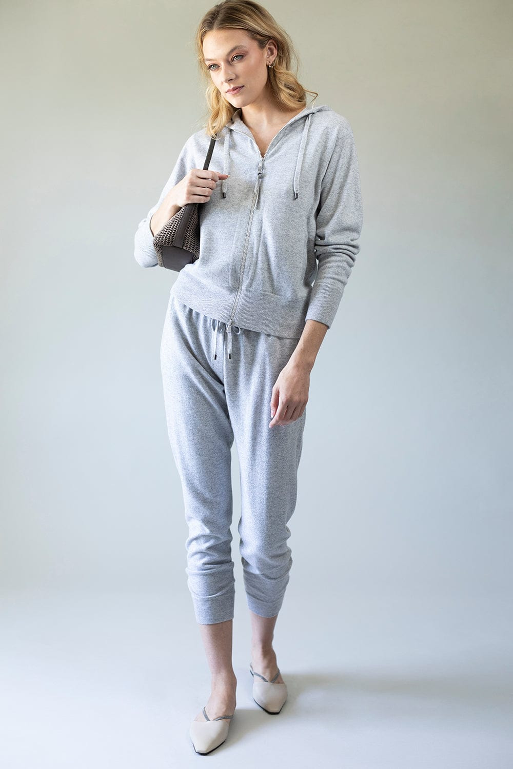 Cashmere Drawstring Pants - 2