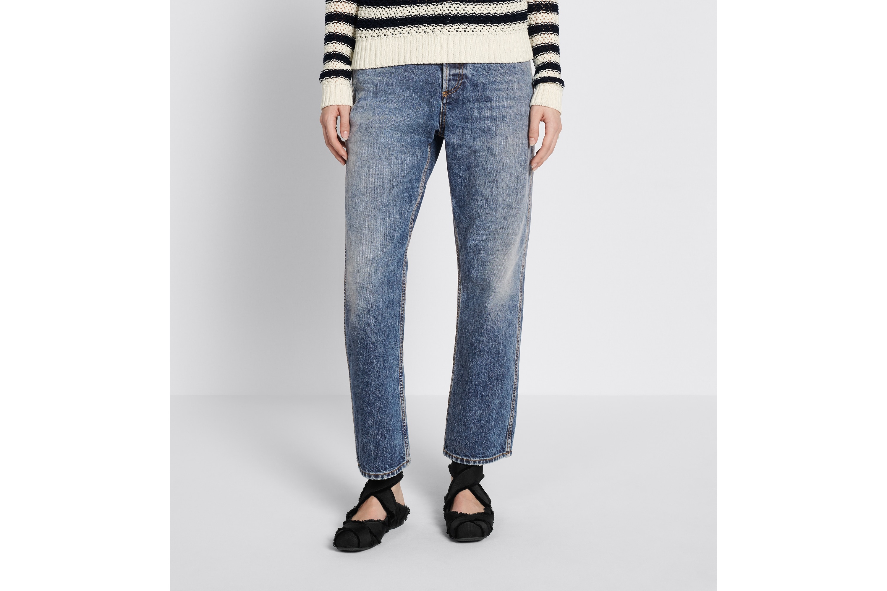 デニム・ジーパン Dior Dior 8 Straight Cropped Jeans D03 Women's Dior 8 straight cropped jeans, D03 | DIOR | 24S