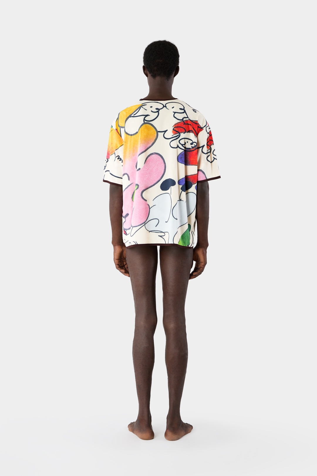 WHATEVER PRINT SUPERSTRETCH OVER T-SHIRT - 4