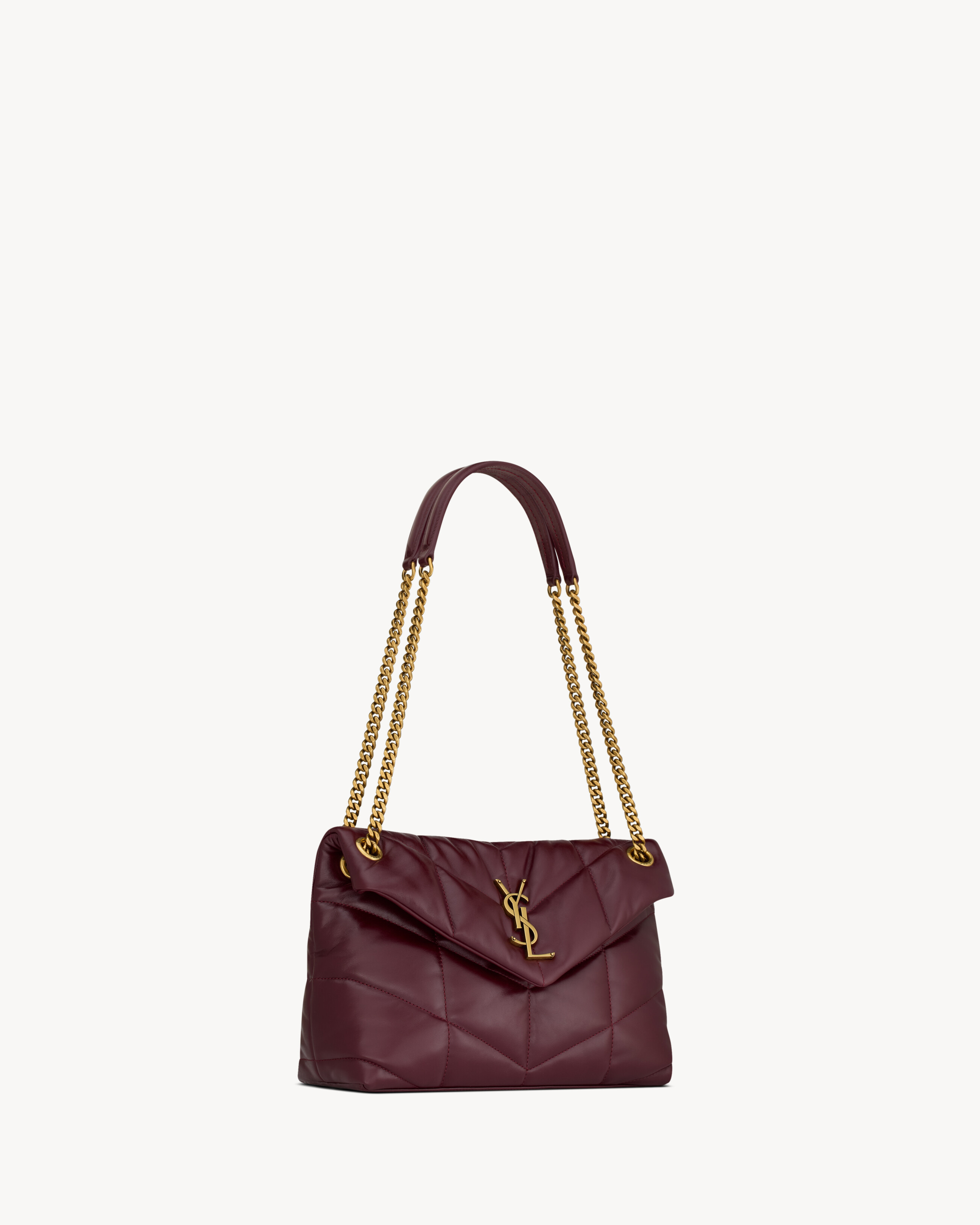 PUFFER SMALL IN SHINY LEATHER - 5