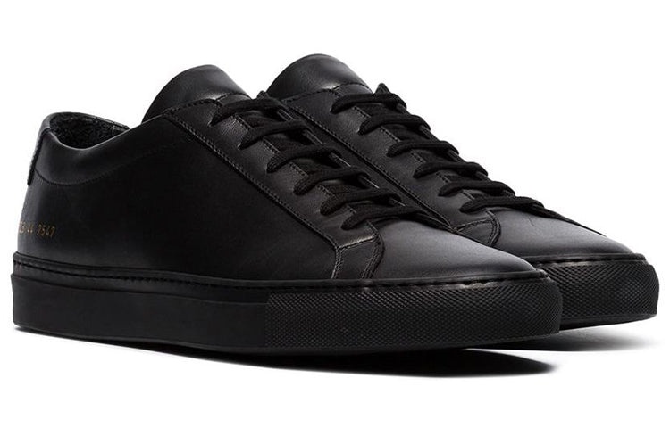 Common Projects Achilles Low 'All Black' 1528-7547 - 3