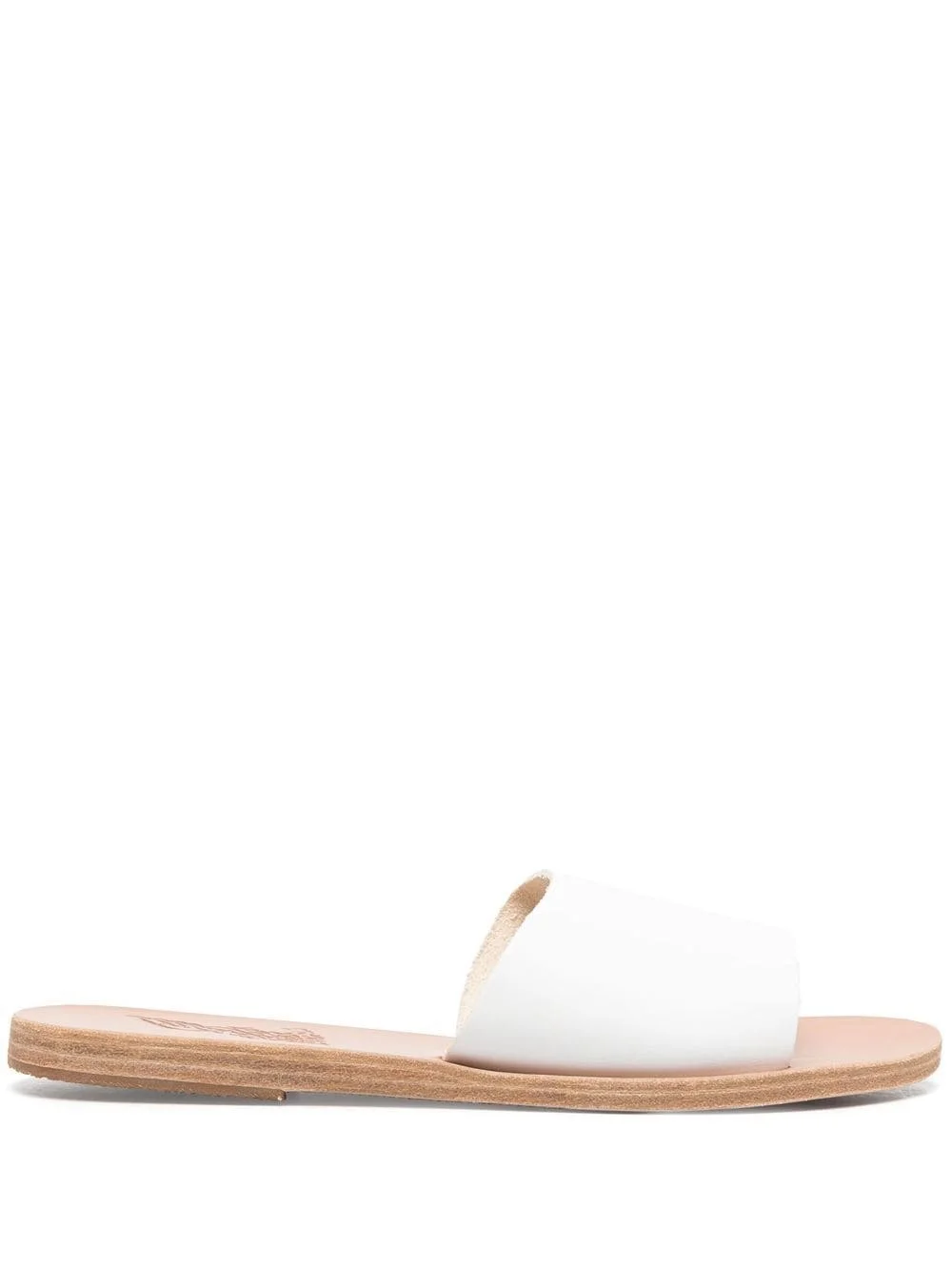 open-toe slide sandals - 1