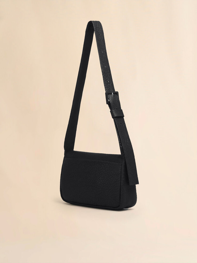Marni BLACK NAPPA MEDIUM TRUNKAROO SOFT BAG outlook