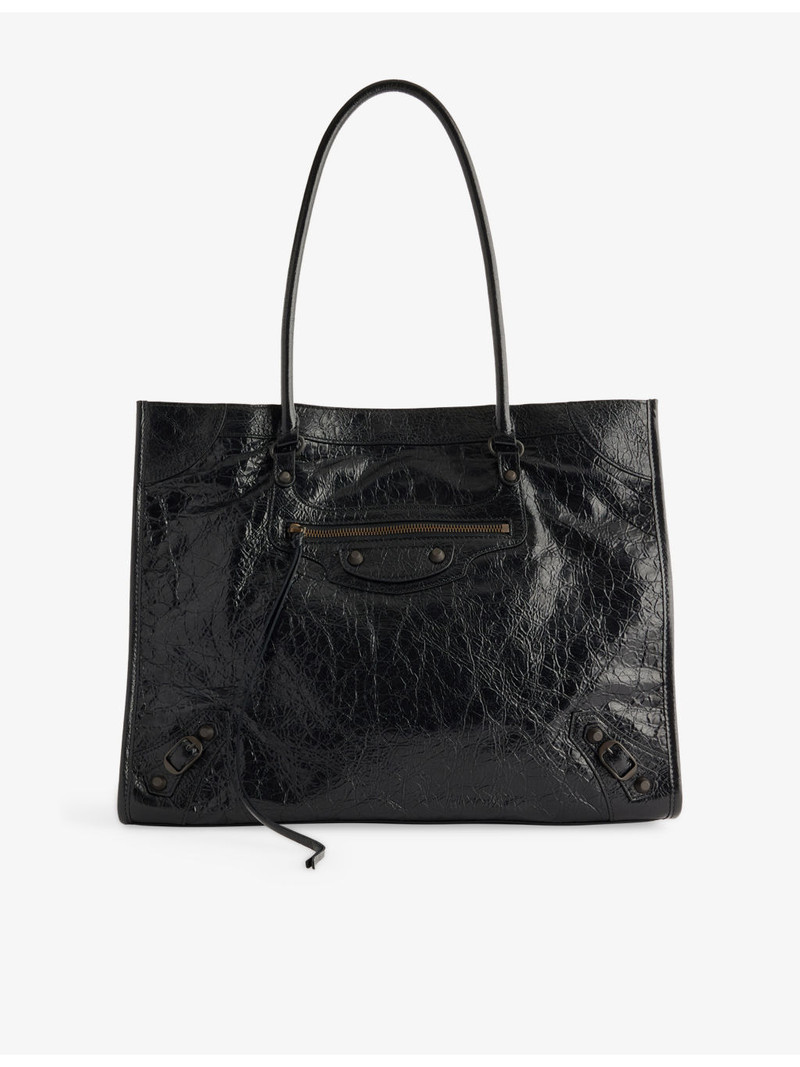 Le City Medium Leather Tote Bag 1