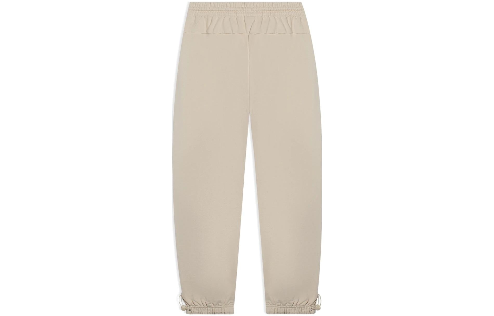 Li-Ning BadFive Embroidered Logo Sweatpants 'Light Brown' AKLT073-7 - 2