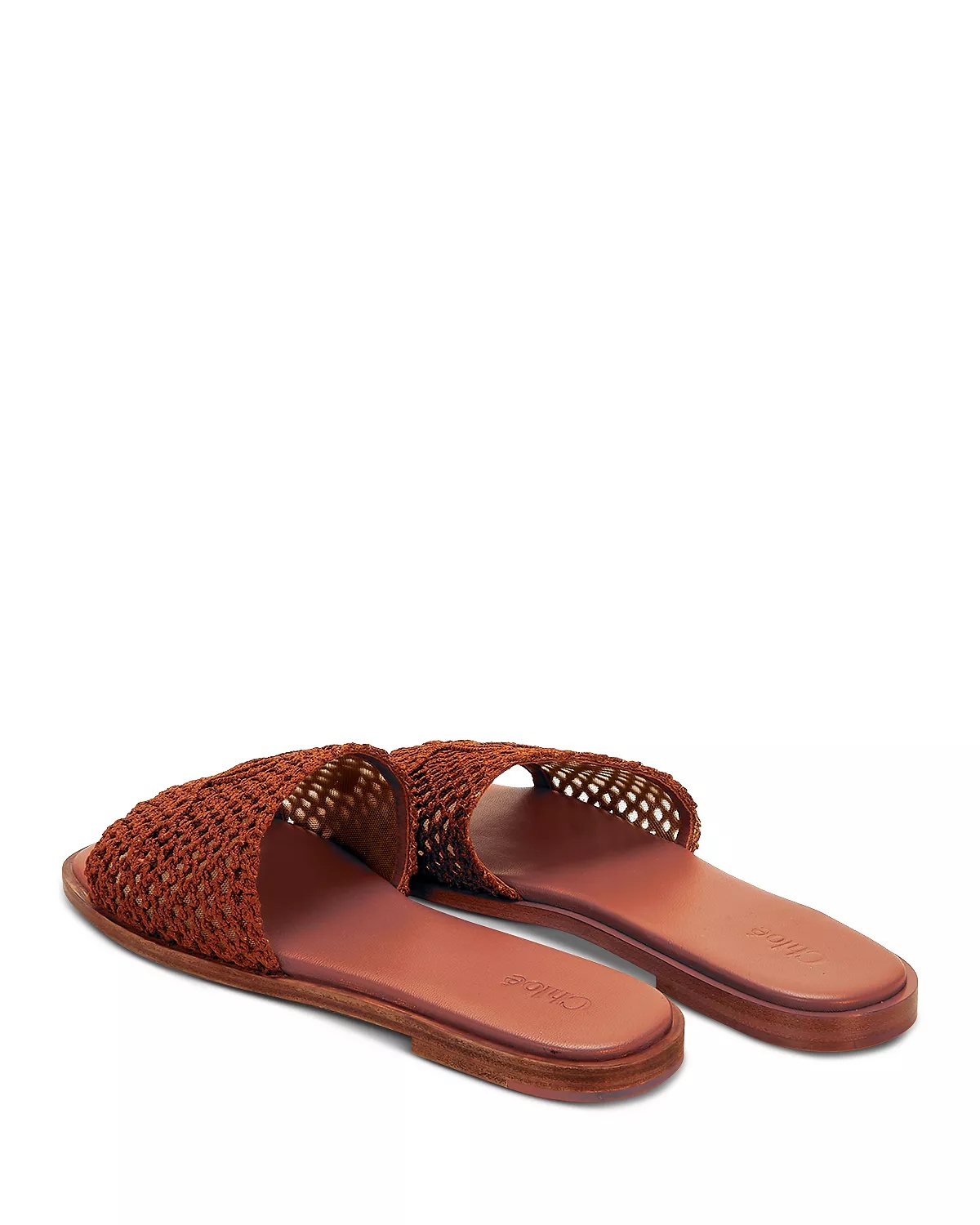 Women's Flower Raffia Slide Sandals - 6