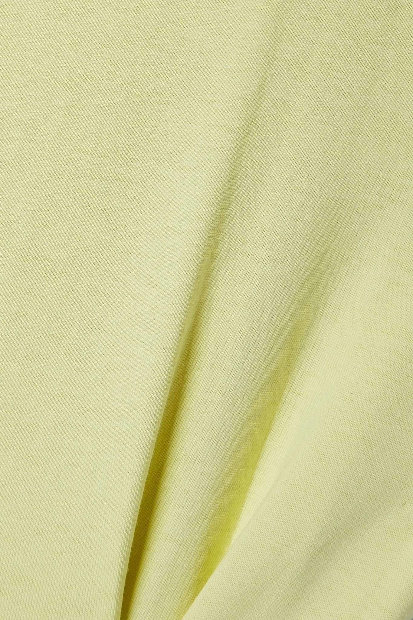 Cotton-jersey and pleated cotton-blend poplin midi dress - 4