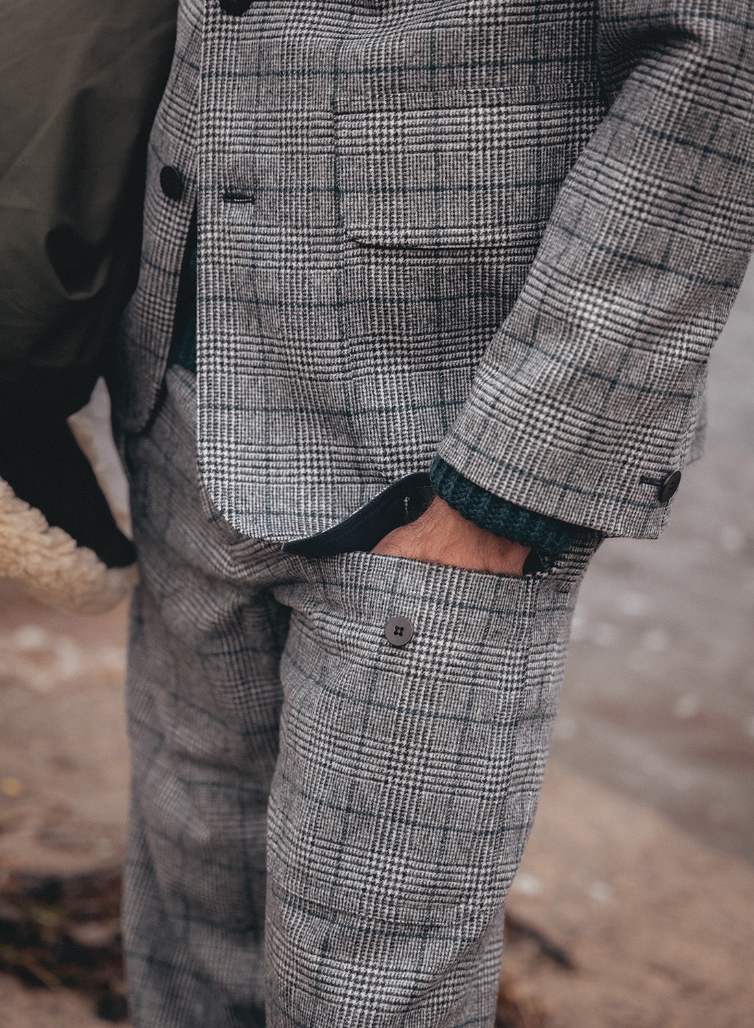 Mallory Pant in POW Check - 3